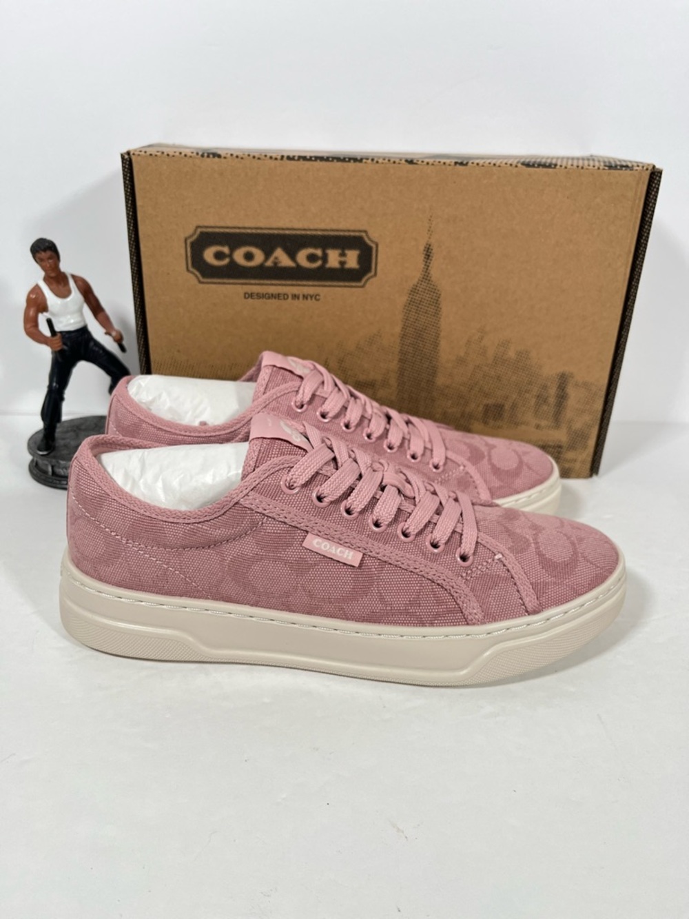 NIB Coach Canvas Sneaker